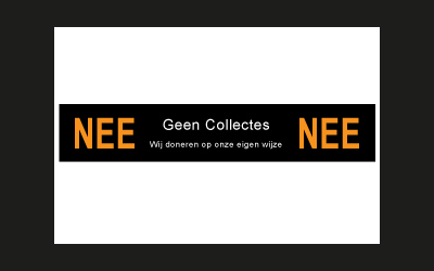 Iemand moet het toch gaan ophoesten.. u dus.. nee-sticker