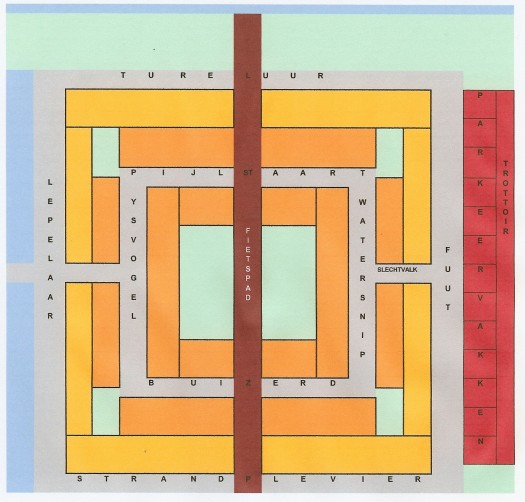 BSD plattegrond